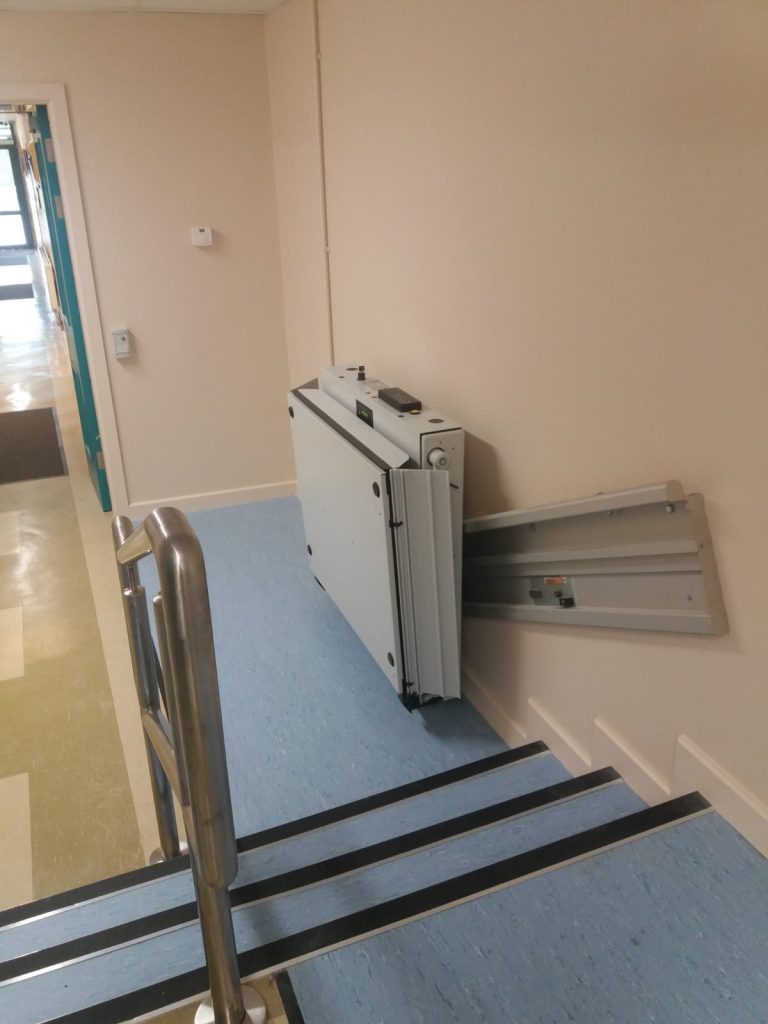 BEST Hiro Inclined Platform lift in Ireland MMS Medical