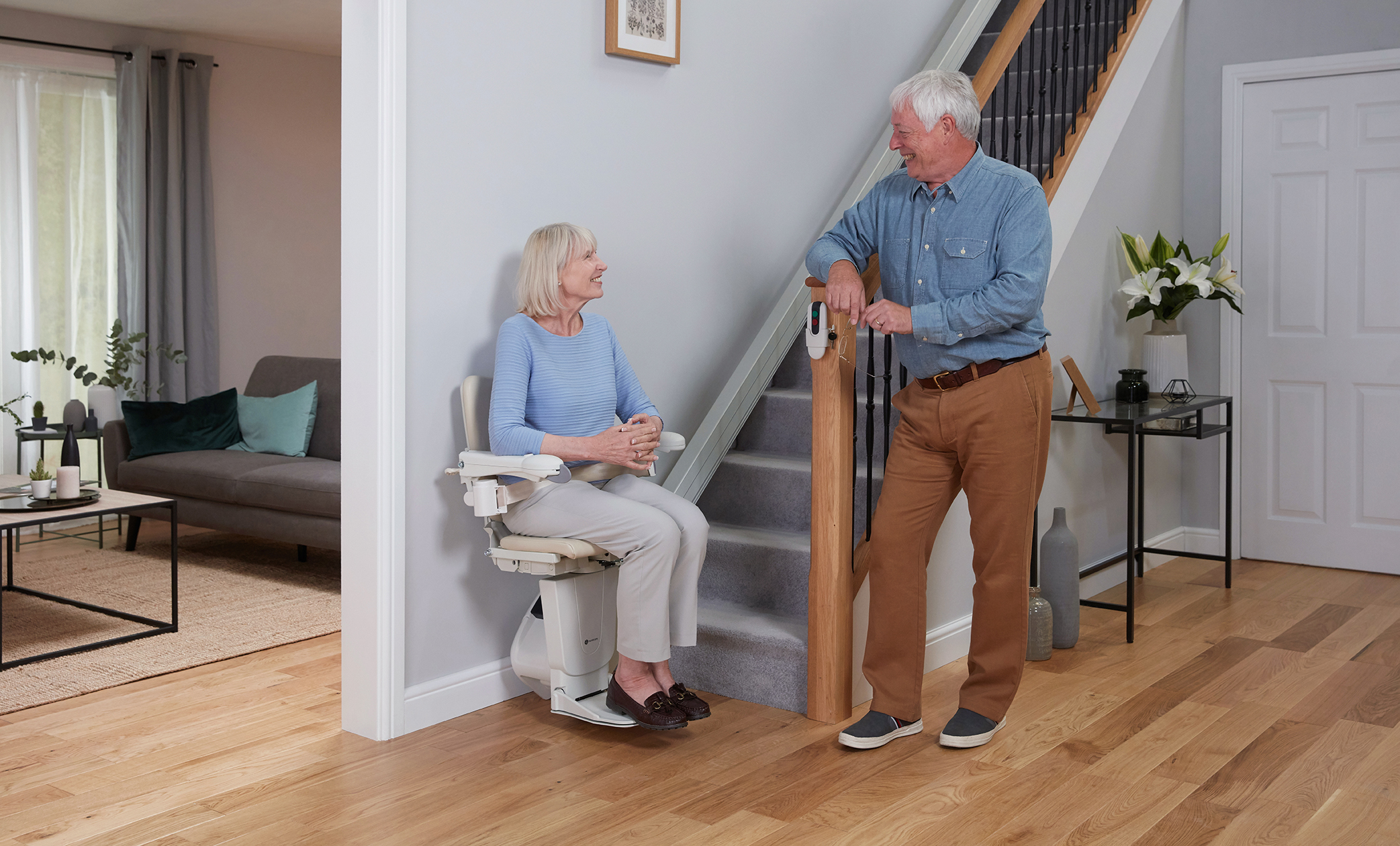 BEST Handicare 1100 Slim Straight Stairlift in Ireland