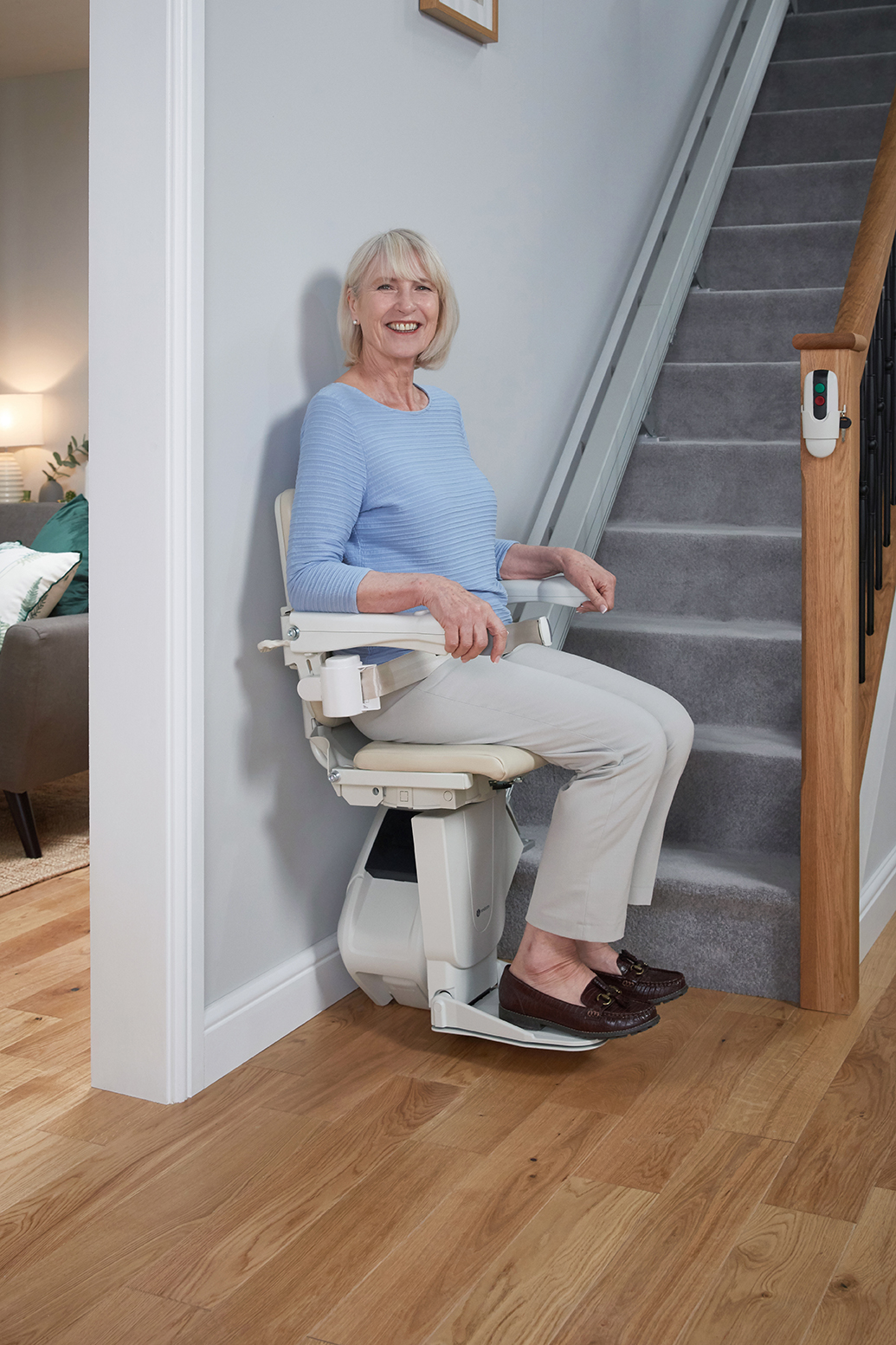 BEST Handicare 1100 Slim Straight Stairlift in Ireland