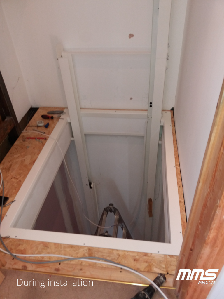 Harmony Through Floor Lift - Home Installation - Cork MMS Medical