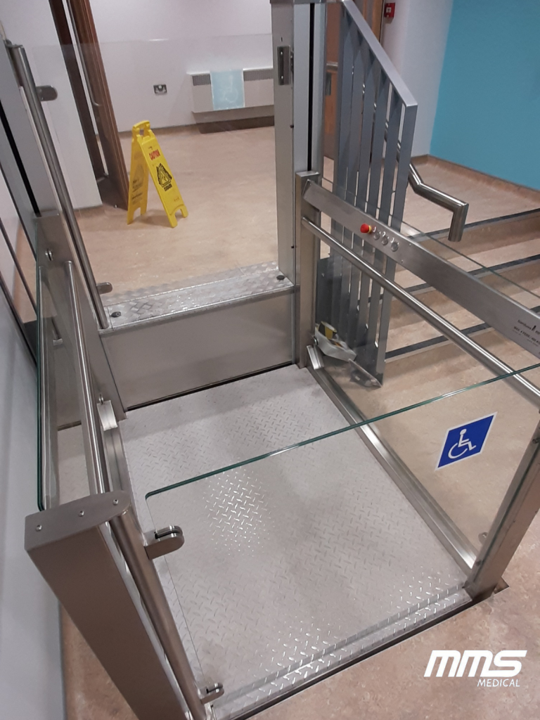 Barduva RB 150 - Platform Lift - Commercial Installation Mallow Hospital MMS Medical