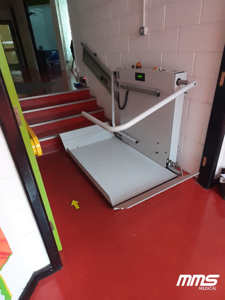 Hiro 350 Inclined Wheelchair Lift MMS medical