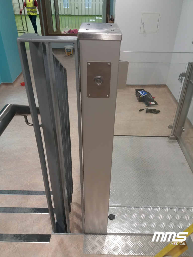 Barduva RB150 Platform lift installation Mallow Hospital Cork