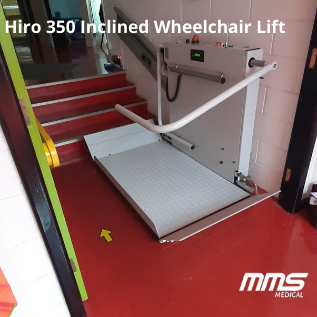 HIRO 350 Inclined Wheelchair Lift MMS Medical