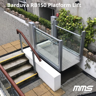 Barduva RB150 Open Platform Lift External Installation Galway Ireland MMS Medical