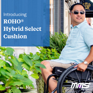 ROHO Wheelchair Cushion Hybrid Select Cushion MMS Medical