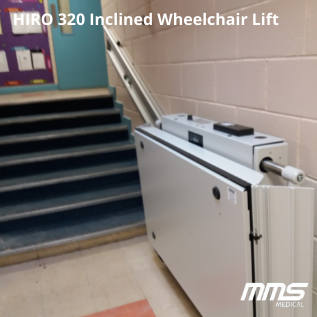 Hiro 320 Wheelchair Platform Lift MMS Medical Cork