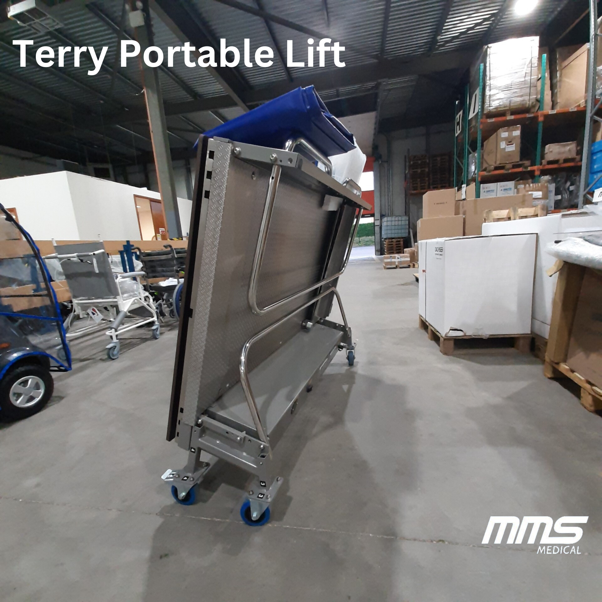 Portbale Lift for temporary stage acess for theatres and public buildings