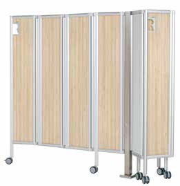 Ropimex® Folding Screen - Wall Mounted